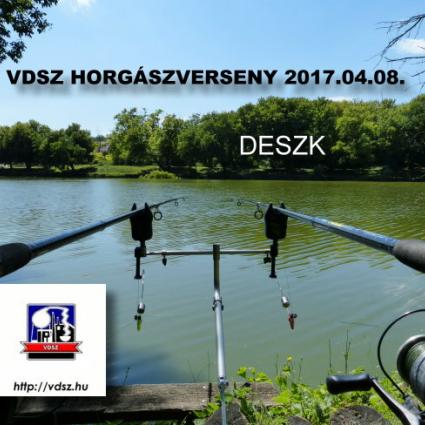 VDSZ Horgászverseny felhívás 2017.04.08. DESZK