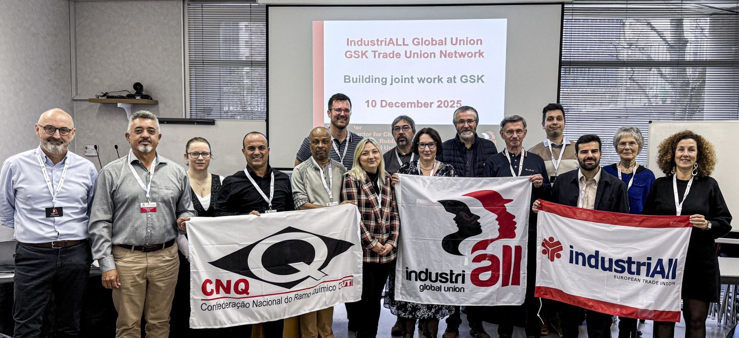 Nemzetközi szakszervezeti hálózat a GSK-nál