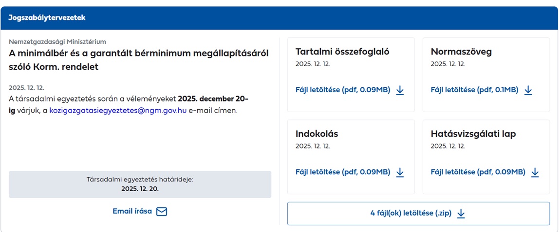 A minimálbér még nincs lezárva