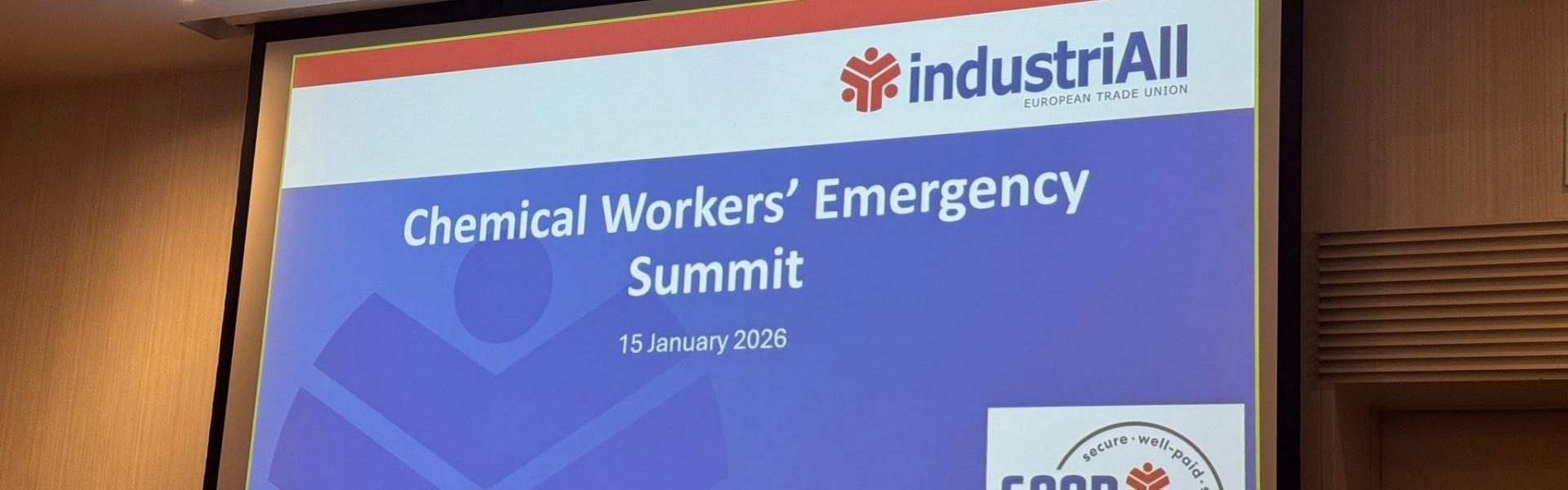 Vegyipari Dolgozók Vészhelyzeti Csúcstalálkozója