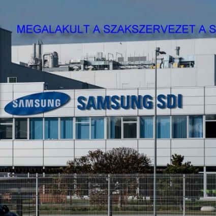 Megalakult a Samsungban a VDSZ szakszervezeti csoportja